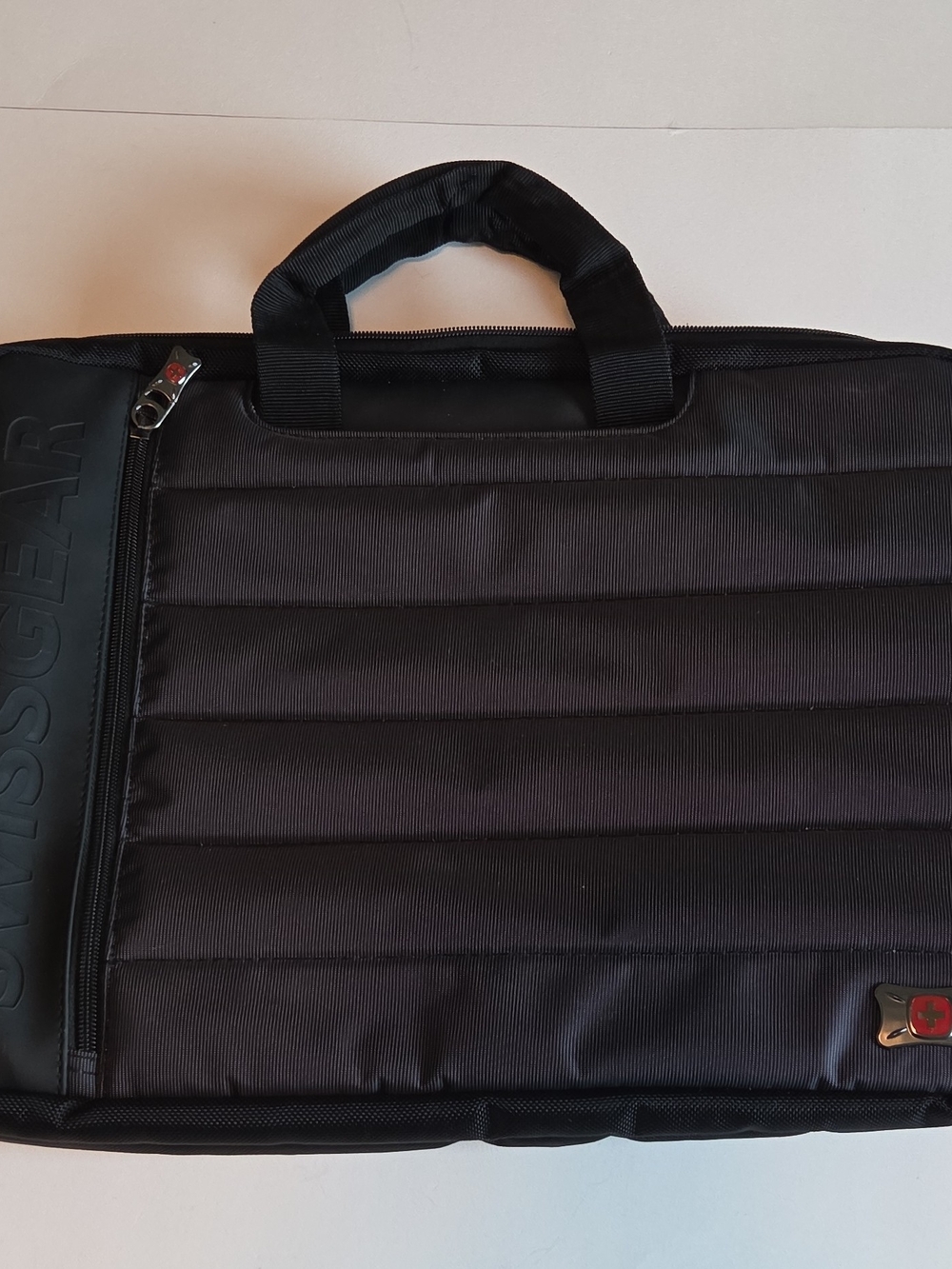 Swissgear Black Padded Laptop Briefcase - Men's Bag